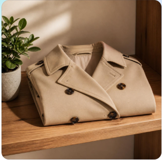 Gabardina Clásica Impermeable